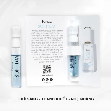 Nước Hoa Nữ Rodian Soft Day EDP 10ml/30ml Chính Hãng - Nhẹ Nhàng, Tươi Sáng, Thanh Khiết, 79.000₫ 6 Nước Hoa Nữ Rodian Soft Day EDP 10ml/30ml Chính Hãng - Nhẹ Nhàng, Tươi Sáng, Thanh Khiết, 79.000₫ 6