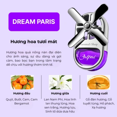 Nước Hoa Ô Tô CATPAI VAROMAS 10ML KT87 Gắn Cửa Gió, Quạt Tự Động, Khử Mùi Nhanh 12 Nước Hoa Ô Tô CATPAI VAROMAS 10ML KT87 Gắn Cửa Gió, Quạt Tự Động, Khử Mùi Nhanh 12