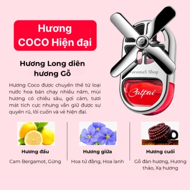 Nước Hoa Ô Tô CATPAI VAROMAS 10ML KT87 Gắn Cửa Gió, Quạt Tự Động, Khử Mùi Nhanh 14 Nước Hoa Ô Tô CATPAI VAROMAS 10ML KT87 Gắn Cửa Gió, Quạt Tự Động, Khử Mùi Nhanh 14
