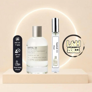 Nước hoa unisex LLB San tal 33 10ml - Hương gỗ trầm ấm nhẹ, lưu hương lâu 59.000đ