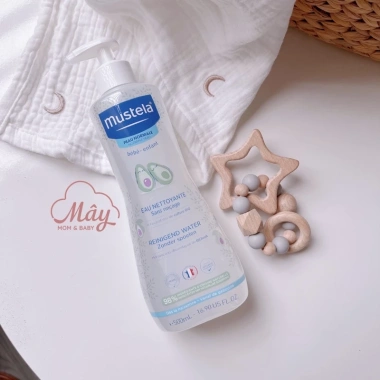 Nước làm sạch Mustela Micellaire cho bé sơ sinh - Vệ sinh mặt, body, thay tã, giá ưu đãi 350.000đ