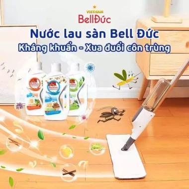 Nước lau nhà Bell Đức 1L chanh sả - tẩy rửa mạnh, thơm mát, chỉ 35.000 VND 2