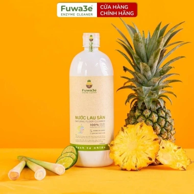 Nước Lau Sàn Sinh Học Tự Nhiên Hương Sả Chanh 1.000ml Fuwa3e - 137.5k Xanhsam Organic