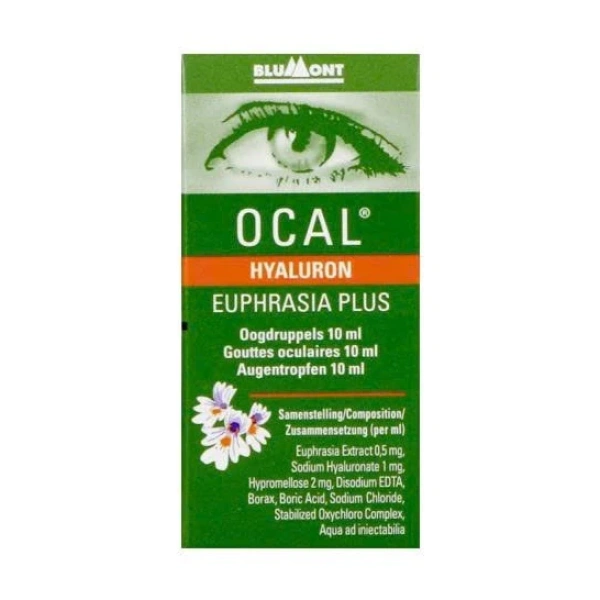 Thành phần hyaluronic acid trong Ocal Hyaluron Euphrasia Plus: Cơ chế duy trì ẩm cho mắt