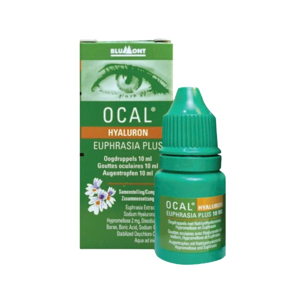 Thành phần Hyaluronic Acid và Euphrasia trong Nước mắt Ocal Hyaluron Plus: Vai trò và lợi ích cho mắt