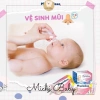 Nước muối sinh lý Physiodose hồng vàng xanh Pháp an toàn Michi Baby MC118 170.000đ 7