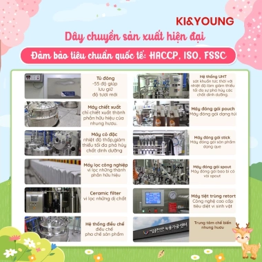 Nước nhung hươu Ki&Young cho bé 1 tuổi, vị ngọt, đóng túi tiện lợi 33.000 VND 5