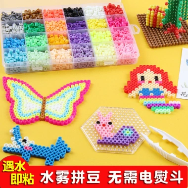 Nước Sương Đậu Nước Dính Hạt Ma Thuật - Bộ Đồ Chơi Giáo Dục Trẻ Em Xếp Hình Gói Chất Liệu 26.2.24