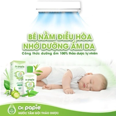 Nước tắm gội thảo dược Dr.Papie bé 230ml/500ml - Dưỡng ẩm, dịu nhẹ, giá chỉ 140k 3 Nước tắm gội thảo dược Dr.Papie bé 230ml/500ml - Dưỡng ẩm, dịu nhẹ, giá chỉ 140k 3
