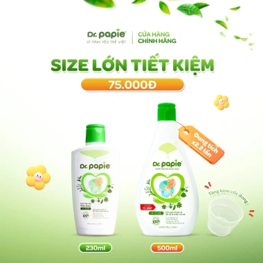 Nước tắm thảo dược Dr.Papie Shan Tuyết – Giảm rôm sảy, mẩn ngứa bé, 230/300/500ml, giá 135k 3 Nước tắm thảo dược Dr.Papie Shan Tuyết – Giảm rôm sảy, mẩn ngứa bé, 230/300/500ml, giá 135k 3