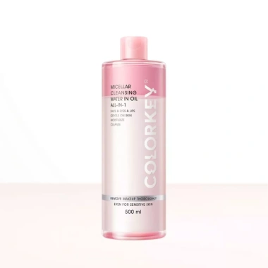 Nước Tẩy Trang COLORKEY Micellar In Oil All-In-1 100ml/500ml - Sạch Da, Không Dầu, Chính Hãng 149.000₫