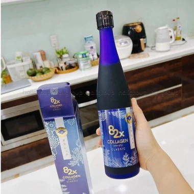 Nước Uống 82X Collagen Classic Nhật Bản 500ml - Giá ưu đãi 2.29tr, dưỡng da, tăng độ đàn hồi 3