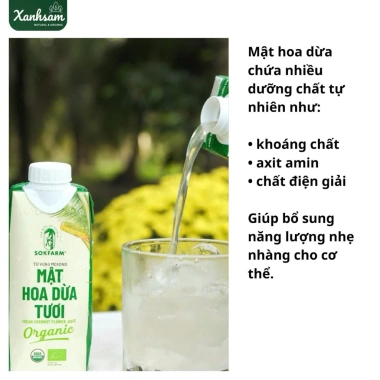 Nước Uống Mật Hoa Dứa Hương SOKFAM XanhSam Hỏa Tốc Giảm 46k Giá gốc 57.960