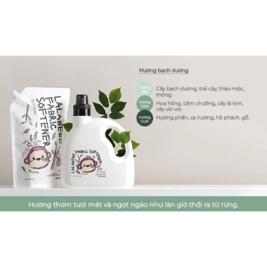 Nước Xả Thuần Chay Lalabebe K‑Mom Hàn Quốc 1.700ml/1.300ml – Giá 249.000₫