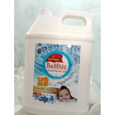 Nước Xả Vải BELL 10kg Đức VN - Giá Ưu Đãi 160k, Giặt Sạch, Hương Thơm Dài Lâu 8