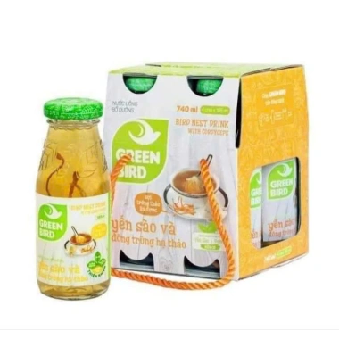 Nước Yến Sào Đông Trùng Hạ Thảo GREEN BIRD 4 chai 185ml – Giá ưu đãi 135.900₫, tăng sức đề kháng 6 Nước Yến Sào Đông Trùng Hạ Thảo GREEN BIRD 4 chai 185ml – Giá ưu đãi 135.900₫, tăng sức đề kháng 6