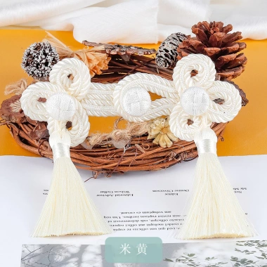 Nút áo sườn xám phong cách Trung Hoa lớn Trefoil retro handmade - Giá chỉ 84.433đ 4