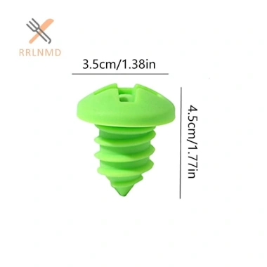 Nút Chặn Rượu Silicon Hình Vít - Phụ Kiện Tiện Ích Tiệc và Bếp, Giá 25.080đ