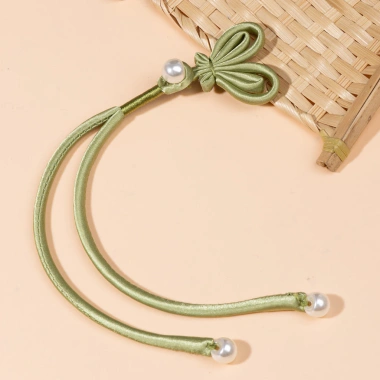 Nút Đĩa Trung Hoa Dệt Tay Sợi Vàng Đuôi Dài, Bím Nút Vải Sườn Xám - Giá chỉ 80.826₫ 9