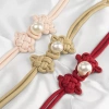 Nút Đính Hạt Phẳng Sườn Xám 26.1.8 - Hanfu, Ngoại Dân Tộc, Giá Ưu Đãi 66k 2
