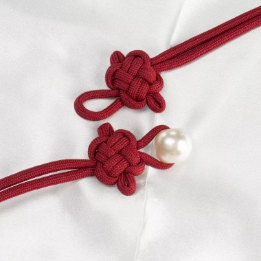 Nút Đính Hạt Phẳng Sườn Xám 26.1.8 - Hanfu, Ngoại Dân Tộc, Giá Ưu Đãi 66k 3