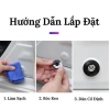Nút giảm chán giảm lực đóng cửa ô tô – Bộ đệm cao su chống dập, chịu lực, 3.800₫ 2