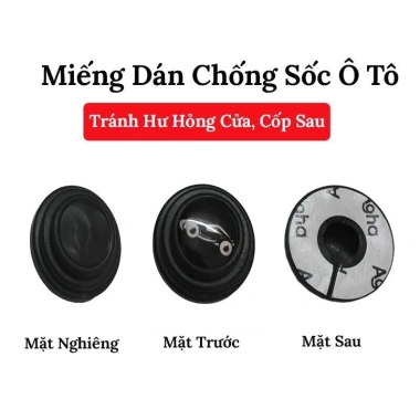 Nút giảm chán giảm lực đóng cửa ô tô – Bộ đệm cao su chống dập, chịu lực, 3.800₫ 5 Nút giảm chán giảm lực đóng cửa ô tô – Bộ đệm cao su chống dập, chịu lực, 3.800₫ 5