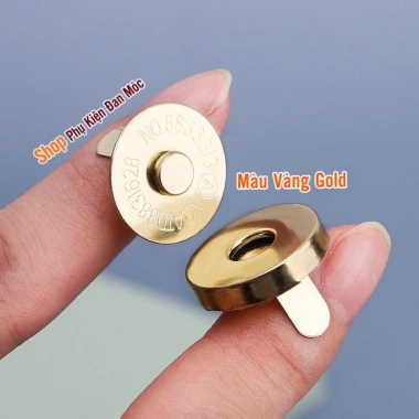 Nút hít chân ghim nam châm - Phụ kiện túi ví bền bỉ, siêu nhẹ, chỉ 10.000đ 2