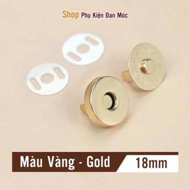 Nút hít chân ghim nam châm - Phụ kiện túi ví bền bỉ, siêu nhẹ, chỉ 10.000đ 8