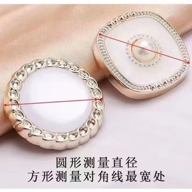 Nút Ngọc Trai Vuông Cao Cấp - Phù Hợp Áo Len, Khoác, Gió, Mã 25.2.7 Giá Ưu Đãi 8