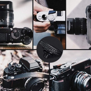 Nút Shutter YUUKII - Màn trập mềm, vòng cao su đồng thau, tương thích Fujifilm, Leica, Nikon DSLR