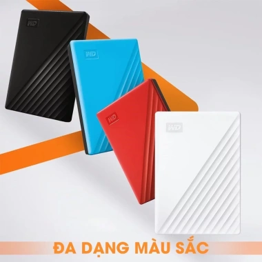 Ổ cứng di động WD My Passport 5Gb/s USB 3.2 Gen 1 – Giá khuyến mãi 2,200,000₫