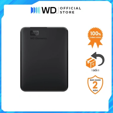 Ổ cứng di động Western Digital Elements 2.5" USB 3.0 (2.0) Windows/Mac chính hãng, BH 2N, 1đổi1 - 2.6tr 2