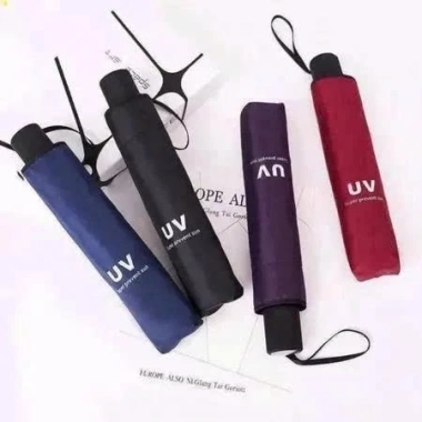 Ô Dù Gấp Gọn Màu Ngẫu Nhiên Che Mưa Che Nắng, Chống UV, Giá chỉ 59.000 VNĐ 2 Ô Dù Gấp Gọn Màu Ngẫu Nhiên Che Mưa Che Nắng, Chống UV, Giá chỉ 59.000 VNĐ 2