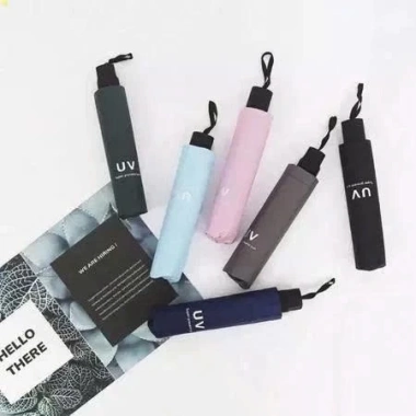 Ô Dù Gấp Gọn Màu Ngẫu Nhiên Che Mưa Che Nắng, Chống UV, Giá chỉ 59.000 VNĐ 4 Ô Dù Gấp Gọn Màu Ngẫu Nhiên Che Mưa Che Nắng, Chống UV, Giá chỉ 59.000 VNĐ 4