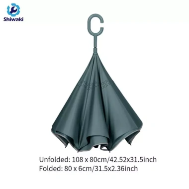 Ô dù lật ngược đóng mưa nam du lịch mua sắm - Giảm tới 23% chỉ 235.440₫ 5