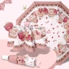 Ô F&X Lolita tự động an toàn chống bật lại, bảo vệ UV, keo màu công dụng dễ thương