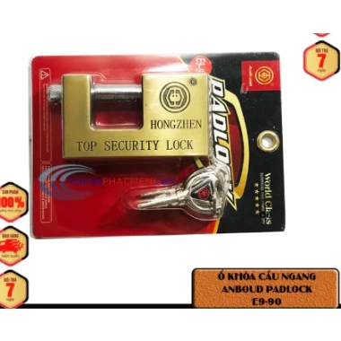 Ổ khóa Cầu Ngang Padlock Anboud E9-90 Vàng đồng chống cắt - 4 chìa khóa - 235.000₫ 4 Ổ khóa Cầu Ngang Padlock Anboud E9-90 Vàng đồng chống cắt - 4 chìa khóa - 235.000₫ 4