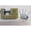 Ổ khóa Cầu Ngang Padlock Anboud E9-90 Vàng đồng chống cắt - 4 chìa khóa - 235.000₫ 5