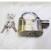 Ổ khóa chống cắt KinBar đồng vàng H108 110 dba - báo động chống trộm, chỉ 219.000₫ 2
