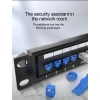 Ổ Khóa Cổng Zoerax RJ45 Kèm Nút Bịt Cổng Ethernet Chống Bụi Bảo Vệ Máy Tính Giá 59.400 VND 9