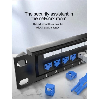 Ổ Khóa Cổng Zoerax RJ45 Kèm Nút Bịt Cổng Ethernet Chống Bụi Bảo Vệ Máy Tính Giá 59.400 VND