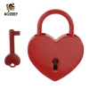 Ổ khóa đồng thau KOZEEY hình trái tim – bảo vệ hành lý, vali, trang sức, khóa hộp, có chìa khóa, giá ưu đãi 57.200₫