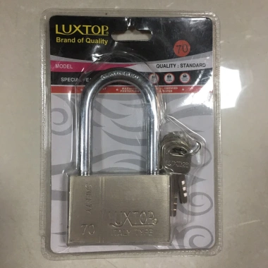 Ổ khóa LUXTOP 40-70mm càng dài, cấu tạo chìa đặc biệt - Giá chỉ 88.000₫ 7