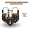 Ổ khóa mật mã 4 số Blucker cao cấp - Chống cắt, chống nước, chống trộm, an toàn cho nhà cửa, nhà kho - Giá 185.173₫ 2