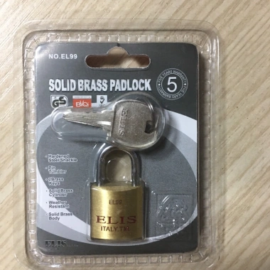 Ổ khóa mini 20mm ELIS Padlock: Khóa tủ, valy, hộp trang điểm, giá ưu đãi 79.000₫