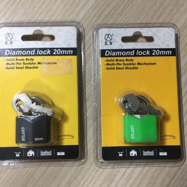 Ổ Khóa Valy Cao Cấp S.W Diamond Lock 20mm - Giá Ưu Đãi 34.000đ
