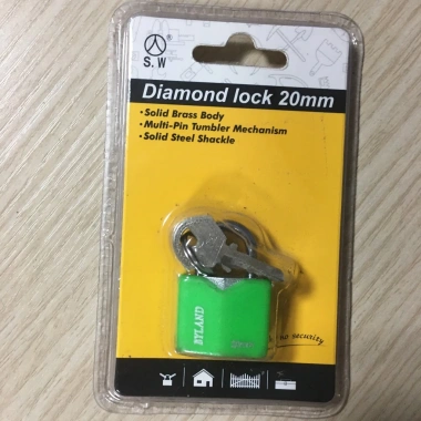 Ổ Khóa Valy Cao Cấp S.W Diamond Lock 20mm - Giá Ưu Đãi 34.000đ