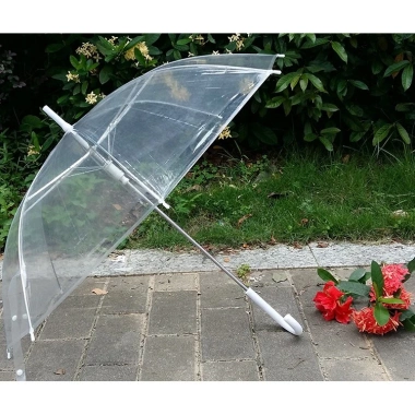 Ô Trong Suốt Gấp Gọn Che Mưa Thời Trang Tiện Lợi Độ Bền Cao Giá 39.000