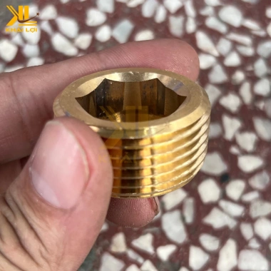 Ốc Bít Ren Ngoài Thau - Nắp Bít Lục Giác Đồng Khí Nén, Tiết kiệm không gian, 21.850 VND